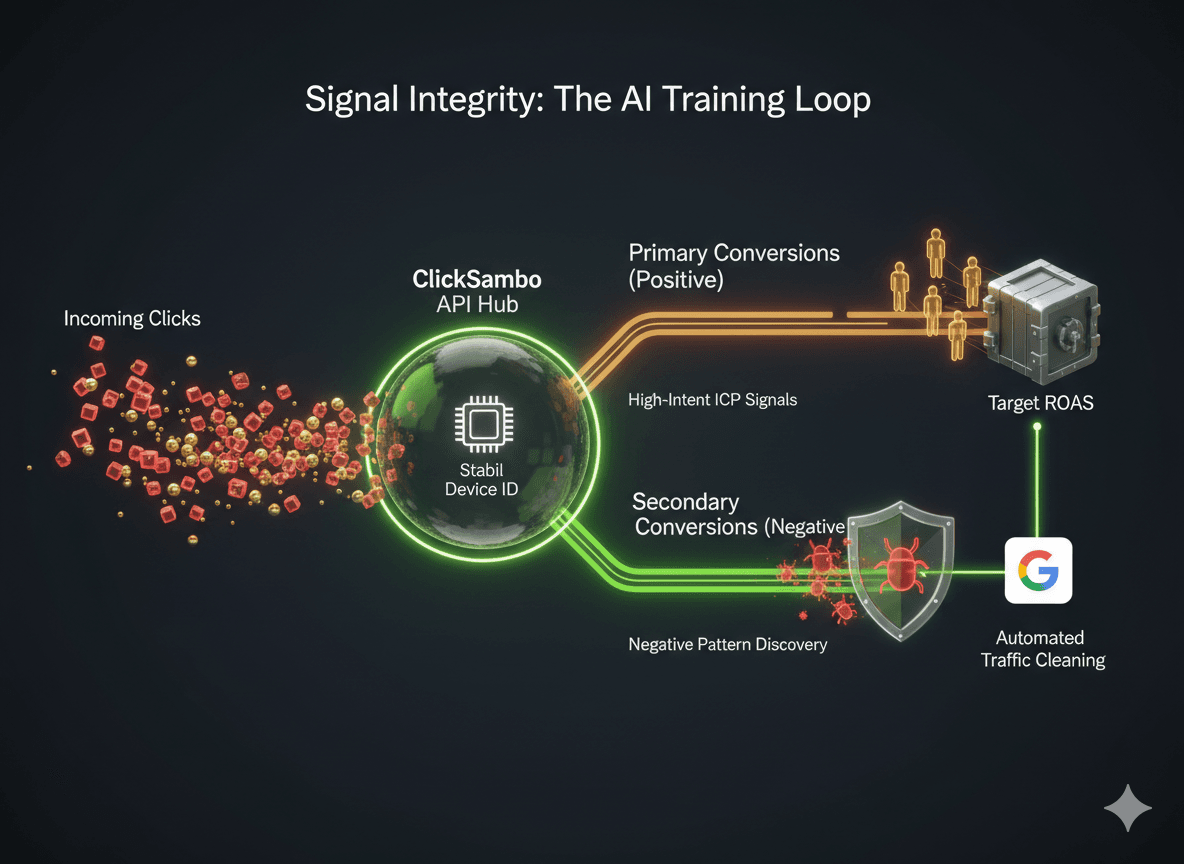 ClickSambo Automation: Primary vs. Secondary Signal Training